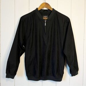 Vintage Storm Tech Black Quarter Zip Pullover. Size Small.
